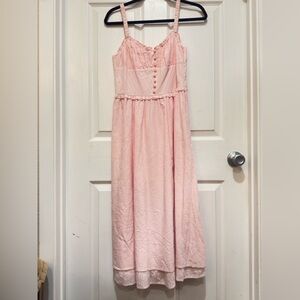 Commense Light Pink MilkMaid Dress